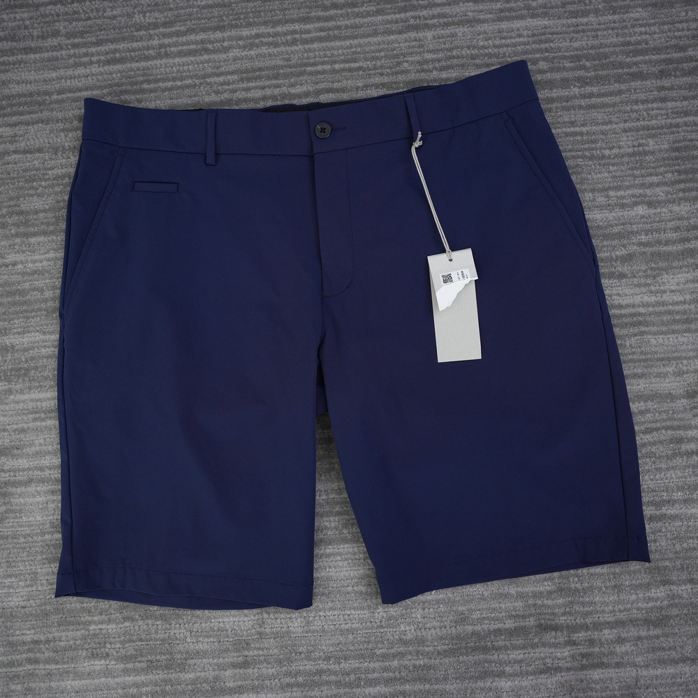 Kjus Golf Shorts Men Ike3x Dry Navy Blue Size 54 (Fit 37x9.5) XL Schoeller